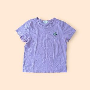 Aritzia purple t shirt